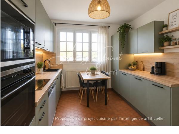 CHASSENEUIL – Maison traditionnelle familiale avec piscine, grand terrain et potentiel d’aménagement