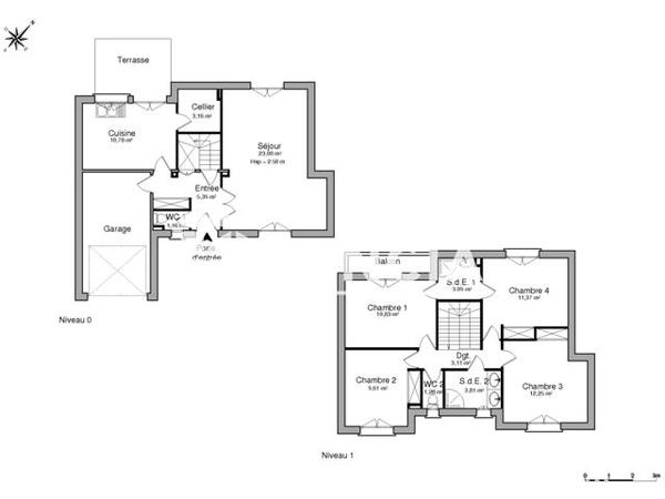 Location Maison 5 pièces 107 m² - 20 RUE DES TONNELLES Tournefeuille 31170