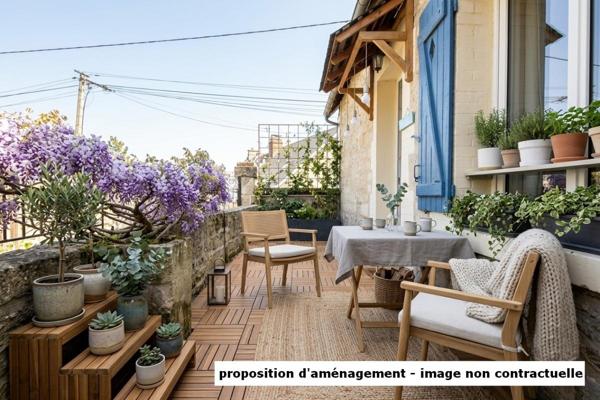 Maison rénovée avec dépendance et cour close - Charme, volumes et potentiel