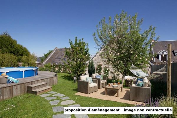 Maison rénovée avec dépendance et cour close - Charme, volumes et potentiel