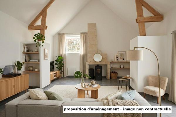Maison rénovée avec dépendance et cour close - Charme, volumes et potentiel
