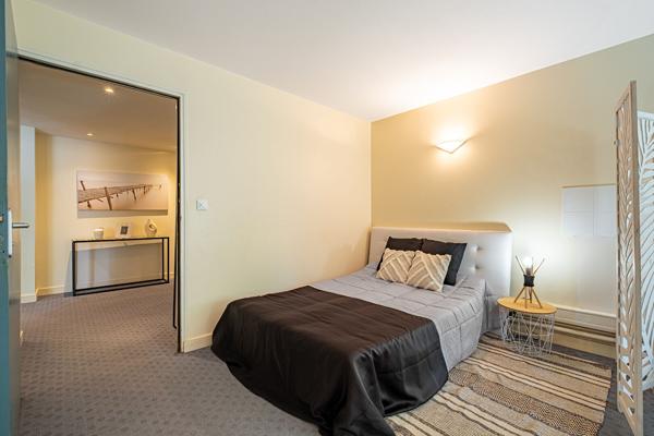 Appartement de plain pied proche toutes commodités.