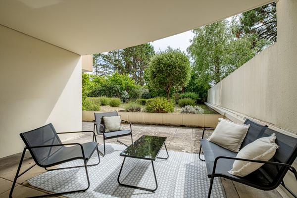 Appartement de plain pied proche toutes commodités.