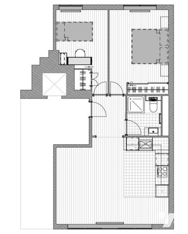 PARIS 16. AUTEUIL (Marché Gros-la-Fontaine) 3P 57,07m² EXCELLENT ETAT