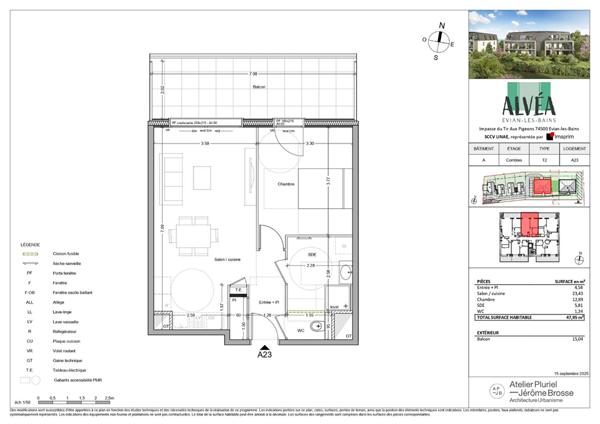 Programme neuf Evian-Les-Bains du T2 au T4