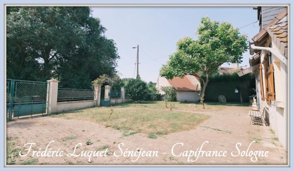 Maison à vendre 6 pièces à SAINT LAURENT NOUAN (41) - Un cadre rare, une maison à repenser, un projet de vie...