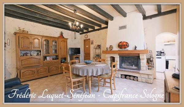 Maison à vendre 6 pièces à SAINT LAURENT NOUAN (41) - Un cadre rare, une maison à repenser, un projet de vie...