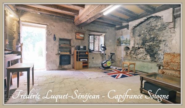 Maison à vendre 6 pièces à SAINT LAURENT NOUAN (41) - Un cadre rare, une maison à repenser, un projet de vie...