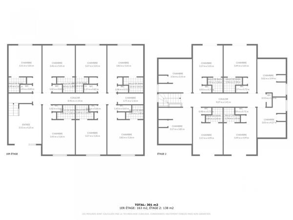 Maison 15 pièces de 240 m² à Marzy (58180)