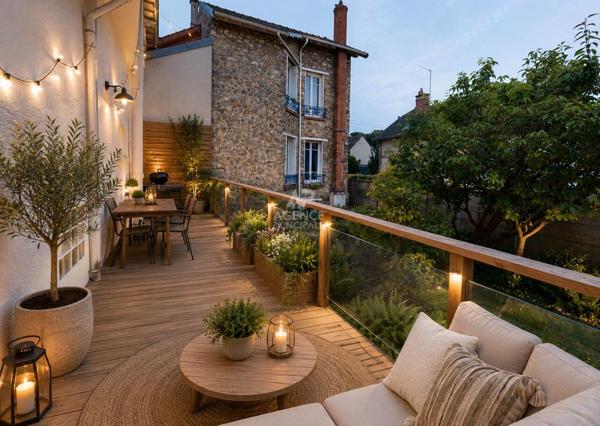 Maison - MAISONS-LAFFITTE - Quartier Saint Nicolas 410 000 € **  - Référence  4651