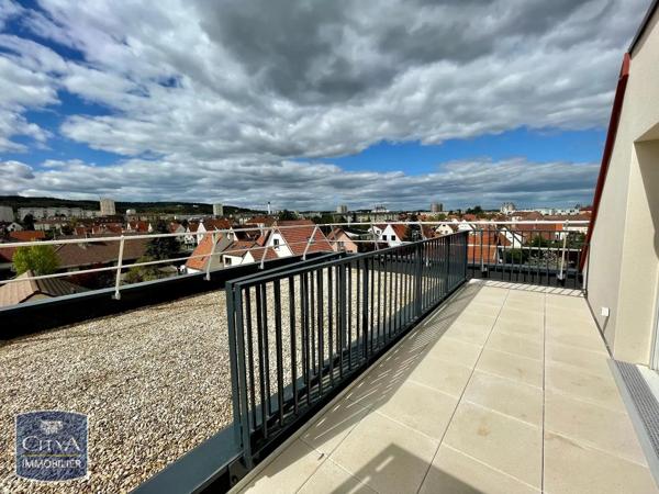 Appartement à louer 2 pièces 54.82m² Chenôve (21300)