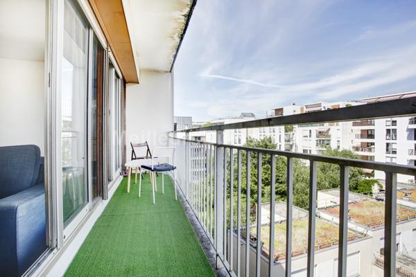 Idéal investisseur : Studio/2p 37m2 calme et lumineux avec grand balcon.