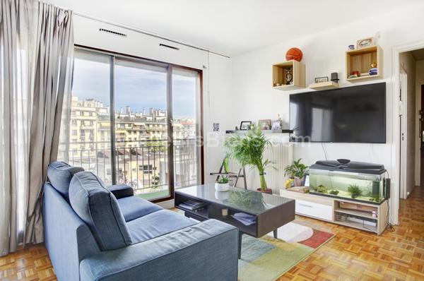 Idéal investisseur : Studio/2p 37m2 calme et lumineux avec grand balcon.
