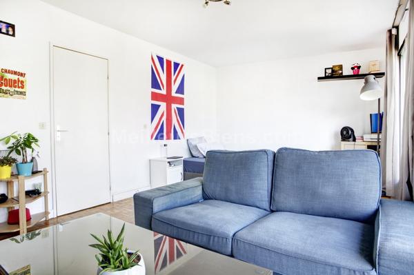 Idéal investisseur : Studio/2p 37m2 calme et lumineux avec grand balcon.