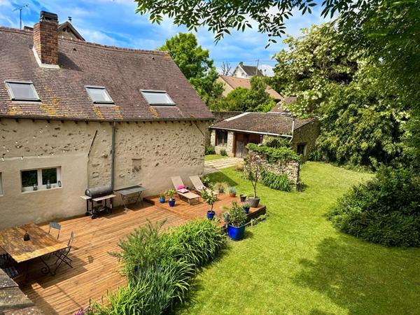 À vendre ? Maison briarde d'environ 180 m² à Pommeuse (77515) - 4 chambres ? Jardin sans vis-à-vis ? Terrain d'environ 1 000 m²