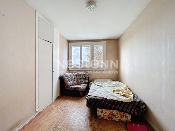 Appartement Nantes quartier ZOLA, 3 pièces, 2 chambres, dernier étage