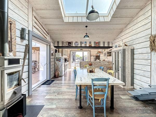 2 maisons - 250m de la mer