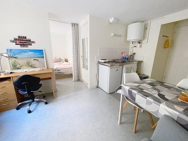 À vendre : Appartement T2 meublé de 22 m² au coeur d'Angers