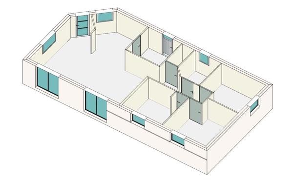 Maison 90 m² à Trédrez-Locquémeau 22300