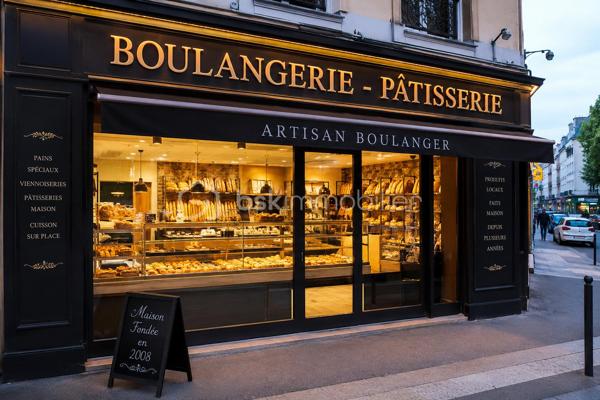 BOULANGERIE - PÂTISSERIE À FORT POTENTIEL – ROUEN RIVE GAUCHE

À saisir ! Très belle boulangerie-pâtisserie idéalement située sur un axe à fort passage de la rive gauche de Rouen.

Cette affaire bénéficie d'une clientèle fidèle composée d'habitués, d'actifs, de bureaux et de nombreux passants. L'établissement est exploité dans des conditions confortables avec une équipe autonome de 6 salariés permettant une ouverture toute l'année sans fermeture annuelle.

Les atouts de l'affaire :
Emplacement visible avec important flux de véhicules et de piétons.
Surface commerciale et de production d'environ 120 m².
Équipe en place de 6 personnes.
Ouverture de 7h à 21h.
Fermeture hebdomadaire le lundi.
Entre 350 et 500 clients par jour.
Clientèle régulière et diversifiée.
Possibilité immédiate de développer le chiffre d'affaires grâce à une politique tarifaire actuellement très modérée.
Vente pour départ à la retraite.
Inclus dans le bail :
Appartement F2.
Garage.
Cour privative.
4 places de stationnement privatives.
Conditions locatives :

Loyer global pour l'ensemble (commerce + logement + dépendances) : 2 300 € par mois.

Cette affaire conviendra parfaitement à un professionnel souhaitant reprendre une activité saine, rentable et disposant d'un réel potentiel de progression.

Dossier complet et informations complémentaires sur demande après signature d'un engagement de confidentialité.