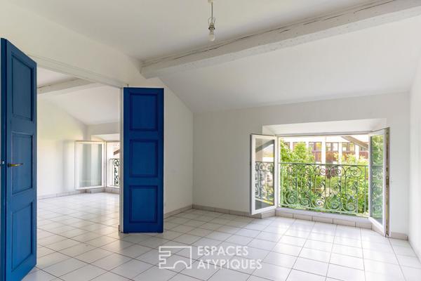 Appartement atypique et lumineux dans résidence de caractère