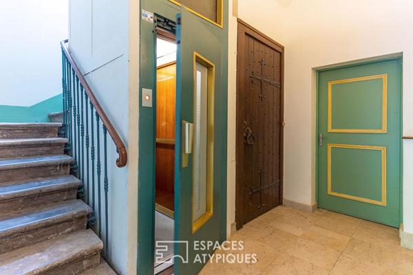 Appartement atypique et lumineux dans résidence de caractère