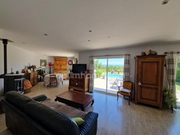 À VENDRE – Maison de plain-pied avec vue Pyrénées, piscine & jardin arboré