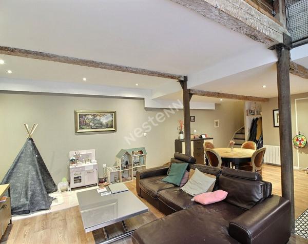Appartement T2 bis / T3 en duplex - Secteur Les Carmes Saint-Étienne - Double destination : habitation et professionnelle