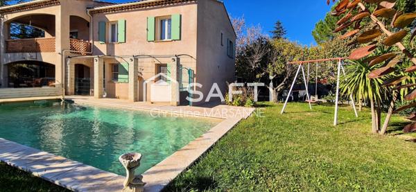 Deux logements, piscine, calme, proximité écoles