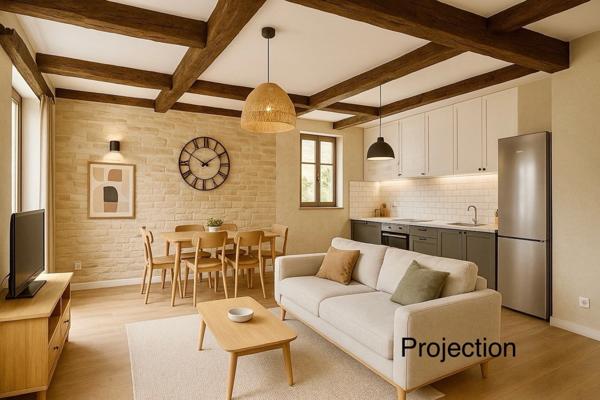 Dpt Vaucluse (84), à vendre CADENET maison de village T5 d'environ 80 m2 avec cave