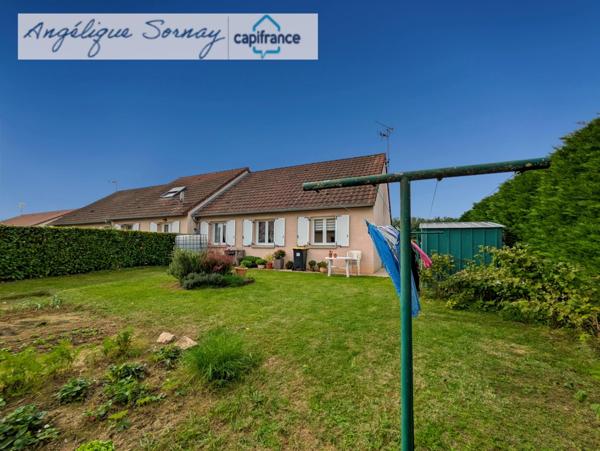 Maison 3 pièces à vendre à BRANGES – 3,5 km du centre de Louhans – bien vendu occupé