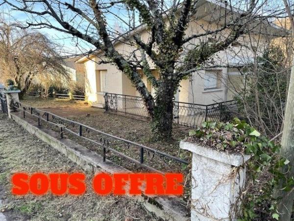 Maison 68 m² habitables avec garage et jardin à AUBIN