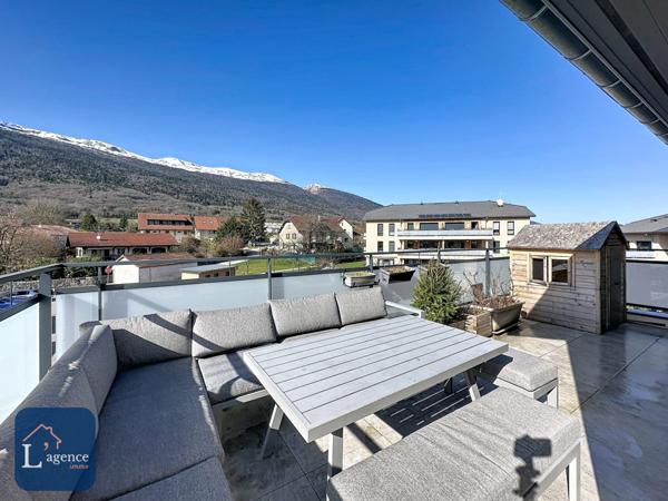 T3 en dernier étage + terrasse de 25m² vue dégagée + double Pkg en sous-sol - Toutes proximités