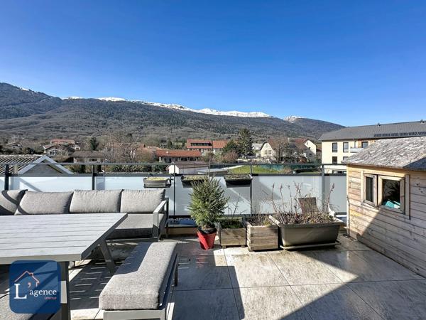 T3 en dernier étage + terrasse de 25m² vue dégagée + double Pkg en sous-sol - Toutes proximités