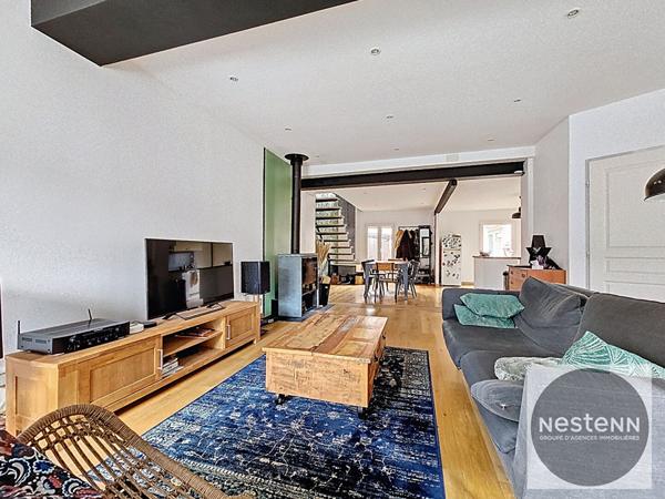 Maison de ville 150,85 m² avec jardin, dépendance et grand garage - Secteur Kinepolis / Rives de Meurthe