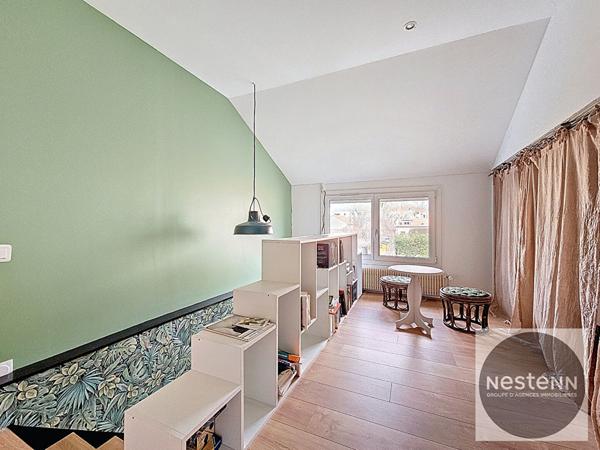 Maison de ville 150,85 m² avec jardin, dépendance et grand garage - Secteur Kinepolis / Rives de Meurthe