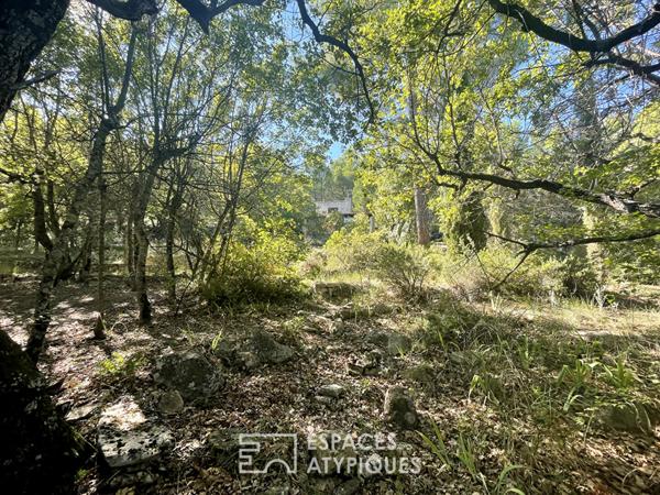 Maison sur terrain de 8000 m2 dont 4000 m2 constructibles