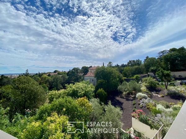 Rooftop panoramique d’exception perché au sein du « Montmartre » Nîmois