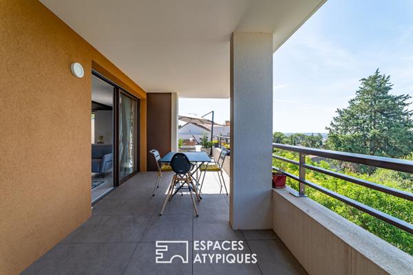 Rooftop panoramique d’exception perché au sein du « Montmartre » Nîmois