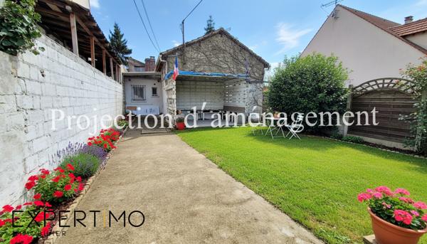 Sainte-Geneviève-des-Bois (91700) À VENDRE Sainte-Géneviève-des-Bois (91700) – Maison de plain-pied à rénover avec stationnement