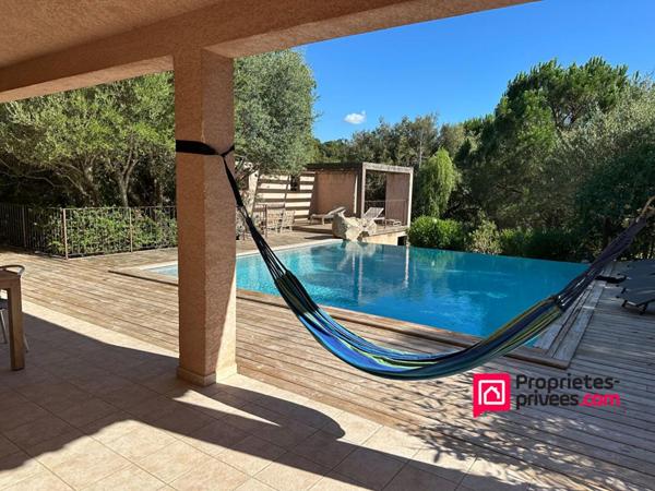 Maison type T4 avec piscine sur grand terrain - STE LUCIE DE PORTO-VECCHIO (20144) - CORSE DU SUD  - FRANCE