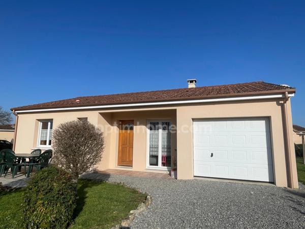 Charmante maison de plain-pied 80m2 sur 616m2