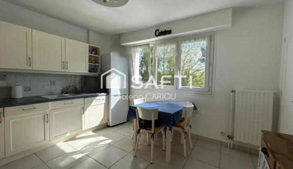 Appartement familial avec balcons, garage et cave