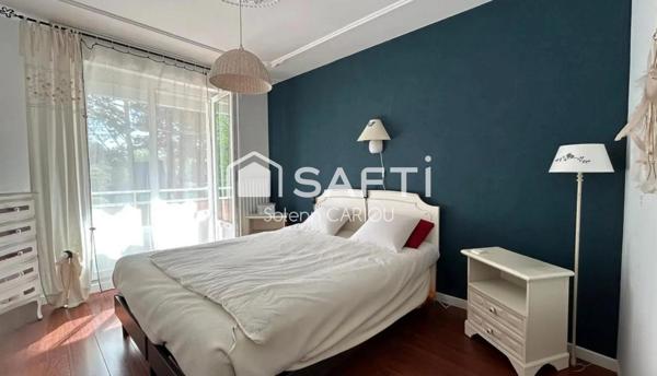 Appartement familial avec balcons, garage et cave