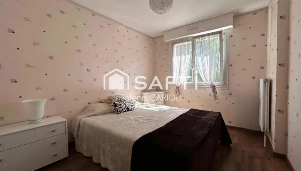 Appartement familial avec balcons, garage et cave