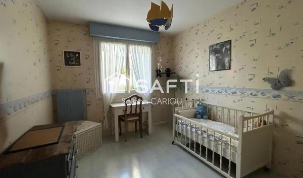 Appartement familial avec balcons, garage et cave