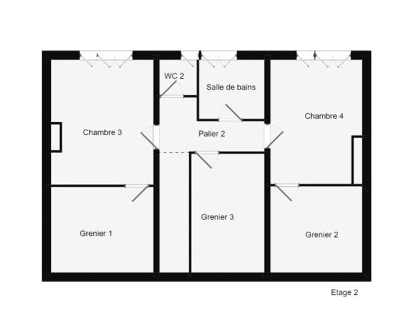 ANGERS bien avec gros potentiel, jardin garages.