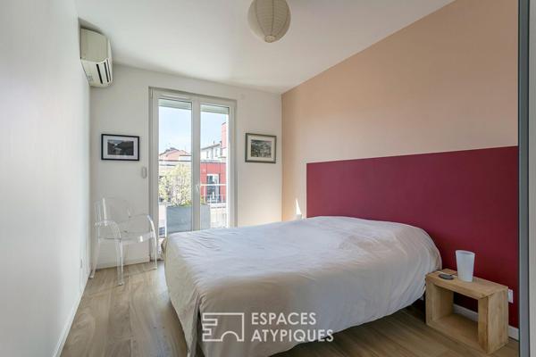 Appartement rénové en dernier étage avec une terrasse plein ciel de 122m2