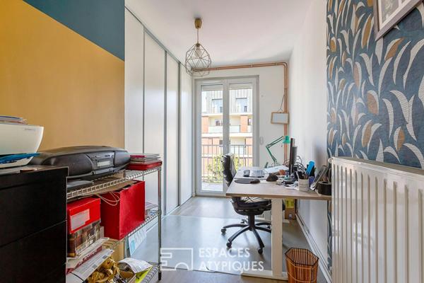 Appartement rénové en dernier étage avec une terrasse plein ciel de 122m2