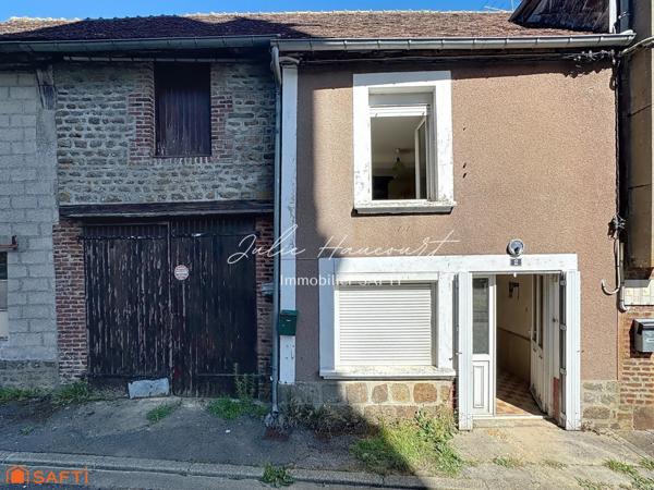 Maison de bourg à rénover – Fort potentiel d’aménagement à Messei (à 5 min de Flers)